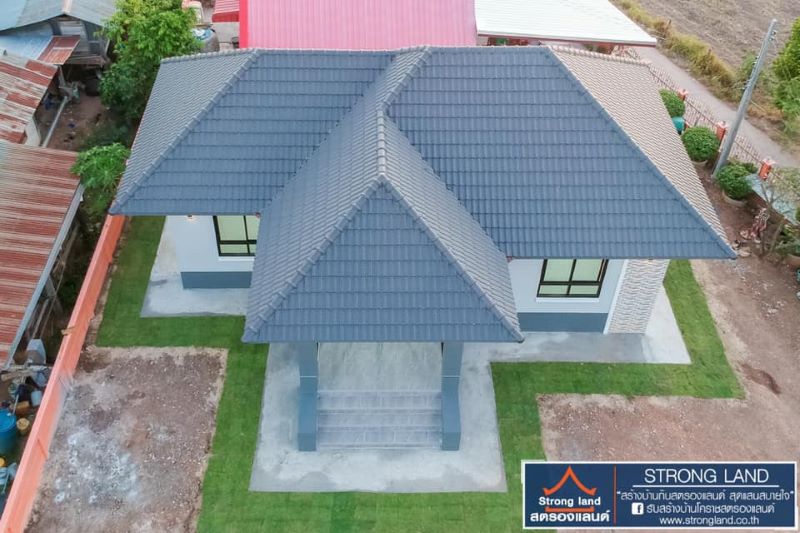 Picture of Graceful Modern View Home Design with Prominent Cross Hip Roof