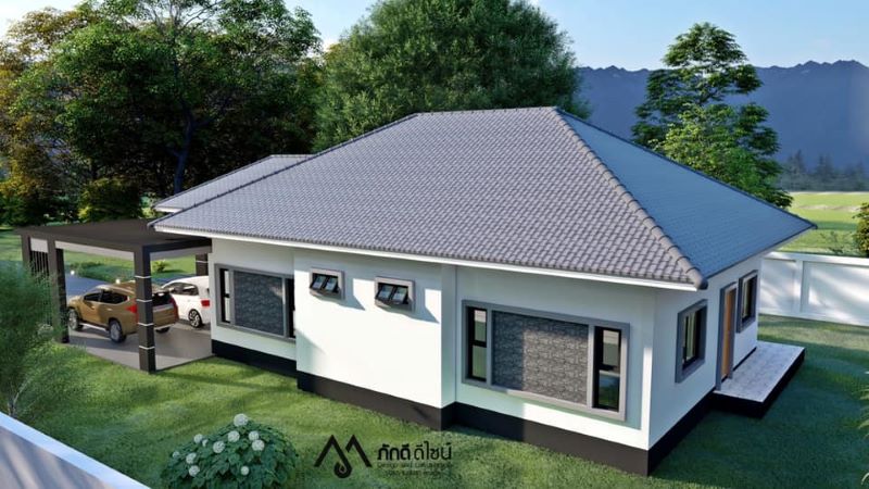 Picture of Exclusive Modern Prairie House with Brimming Landscaping