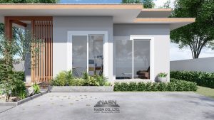 Picture of Modern Family House Design with Pleasant Appeal