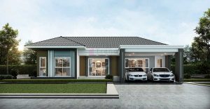 Picture of Elegant Modern House Plan in Stylish Fashion 