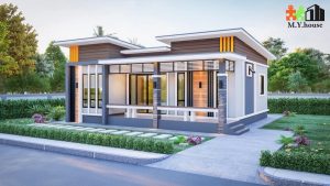 Picture of Contemporary Prairie House Design with Dazzling Outdoor Space
