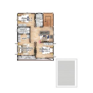 Picture of Two-Storey Prairie House Design with Detached Carport