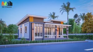 Picture of Contemporary Prairie House Design with Dazzling Outdoor Space