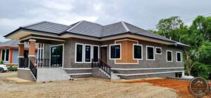 Picture of Stylish Modern Home Design with Prominent Cross Hip Roof