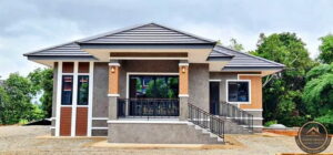Picture of Stylish Modern Home Design with Prominent Cross Hip Roof