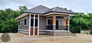 Picture of Stylish Modern Home Design with Prominent Cross Hip Roof