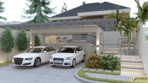 Picture of Picturesque Contemporary Home Plan with Open-Concept Living 