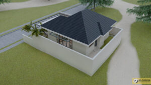 Picture of Picturesque Contemporary Home Plan with Open-Concept Living 