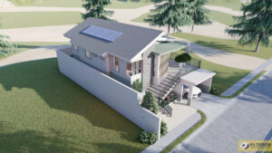Picture of Stylish Contemporary Home Design with Superb Architectural Elements