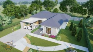 Picture of Exclusive Modern Family Home with Refined Exterior Concepts