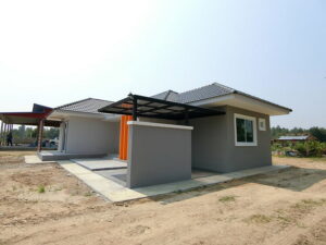 Picture of a Stylish Contemporary House Plan with Three Bedrooms